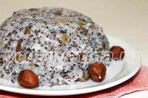рождественская кутья рецепт